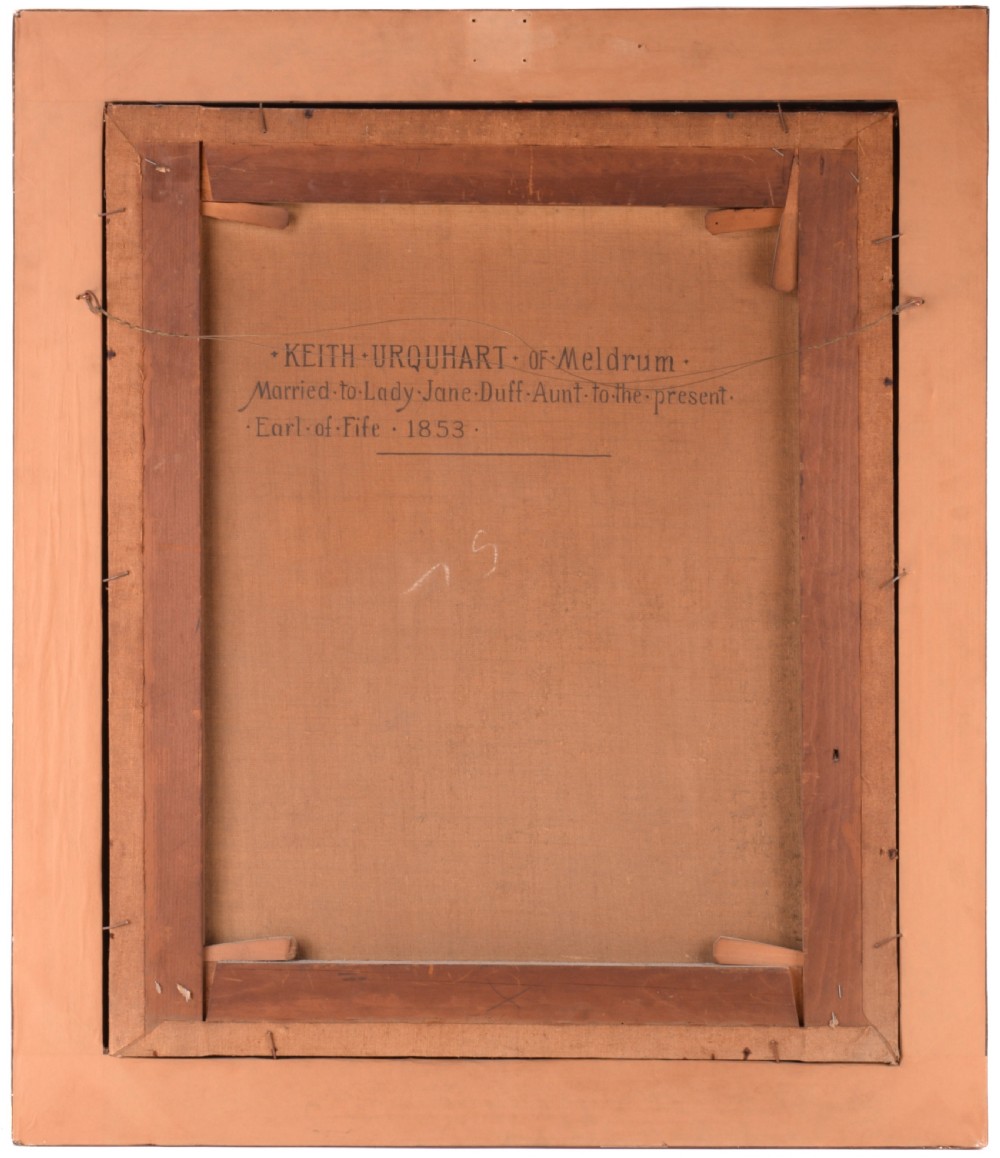 Portrait of Keith Urquhart of Meldrum, Follower of Allan Ramsay. View VI
