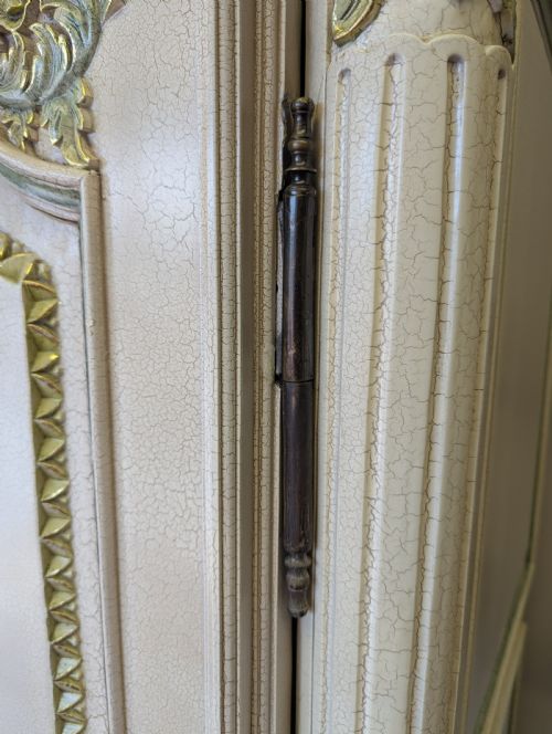 19TH CENTURY FRENCH WEDDING ARMOIRE WARDROBE - ADDITIONAL PHOTO 8