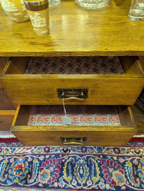 1900 HARRIS LEBUS ARTS CRAFTS SERVING BUFFET - ADDITIONAL PHOTO 4