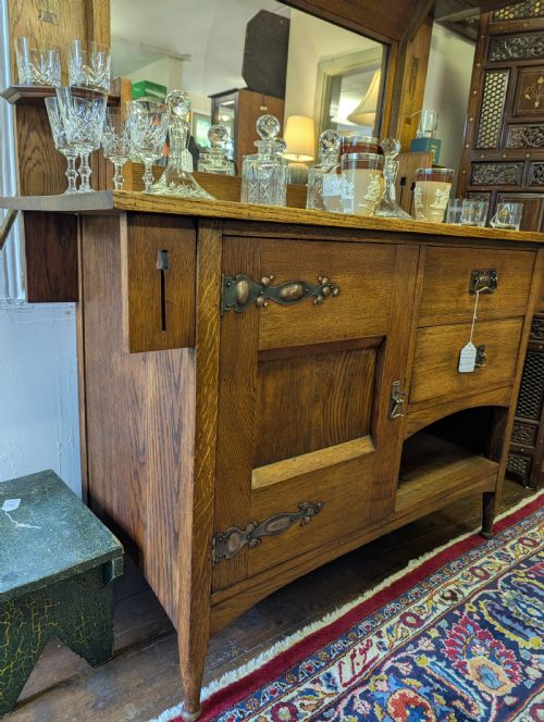 1900 HARRIS LEBUS ARTS CRAFTS SERVING BUFFET - ADDITIONAL PHOTO 7