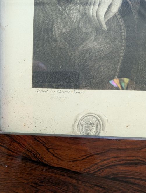 ROBERT BURNS DEPUTY MASTER BY CHARLES EWART HAND SIGNED ETCHING - ADDITIONAL PHOTO 5