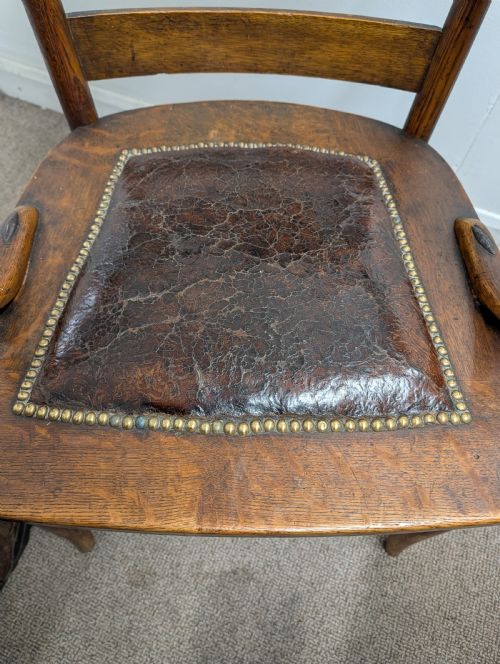 ARTS CRAFTS WILLIAM BIRCH FOR LIBERTY ARMCHAIR - ADDITIONAL PHOTO 1