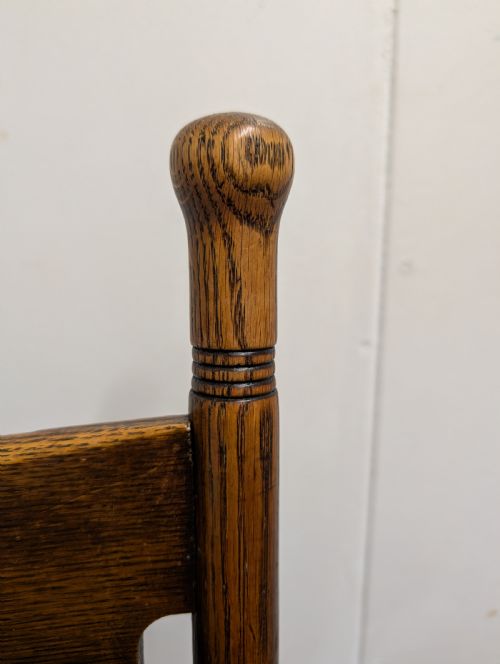 ARTS CRAFTS WILLIAM BIRCH FOR LIBERTY ARMCHAIR - ADDITIONAL PHOTO 4