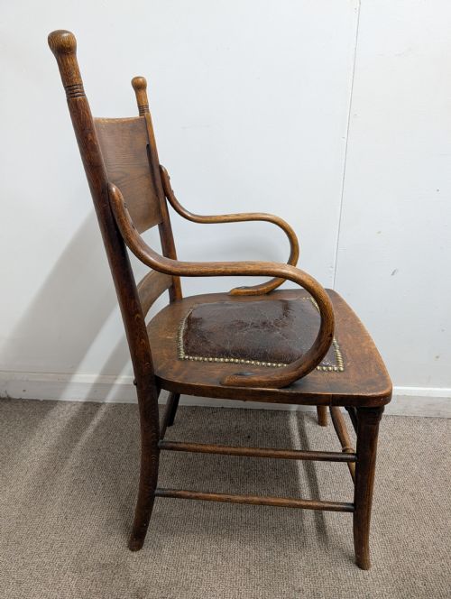 ARTS CRAFTS WILLIAM BIRCH FOR LIBERTY ARMCHAIR - ADDITIONAL PHOTO 9