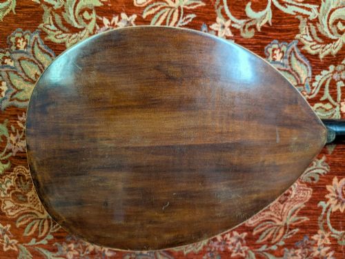 19TH CENTURY ITALIAN 8 STRING FLAT BACK MANDOLIN - ADDITIONAL PHOTO 4
