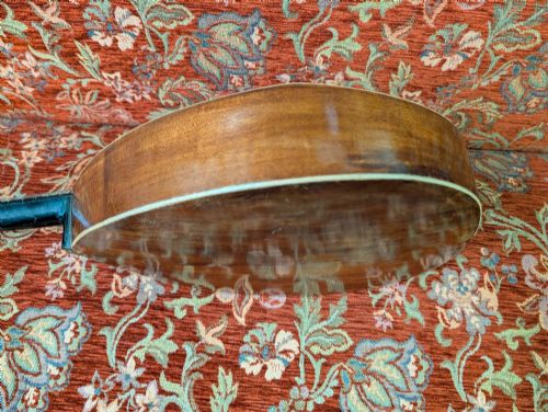 19TH CENTURY ITALIAN 8 STRING FLAT BACK MANDOLIN - ADDITIONAL PHOTO 5