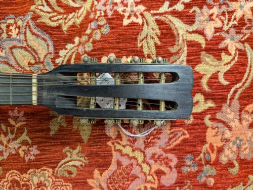 19TH CENTURY ITALIAN 8 STRING FLAT BACK MANDOLIN - ADDITIONAL PHOTO 8