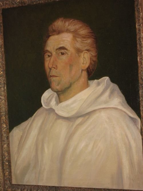 fig 1. Striking Portrait Oil by Norman Leslie Hall