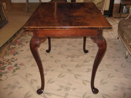 fig 2. George III walnut centre table
