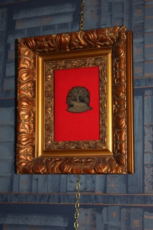 Metal Needlework Badge of a Tiger