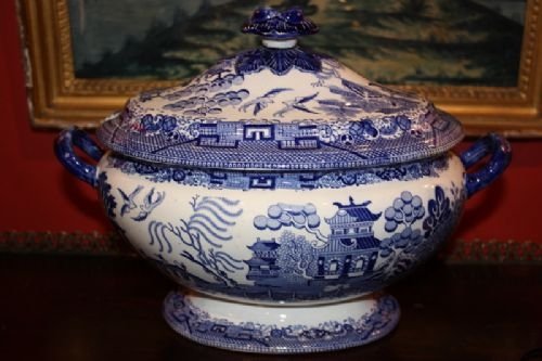 Blue and White Tureen