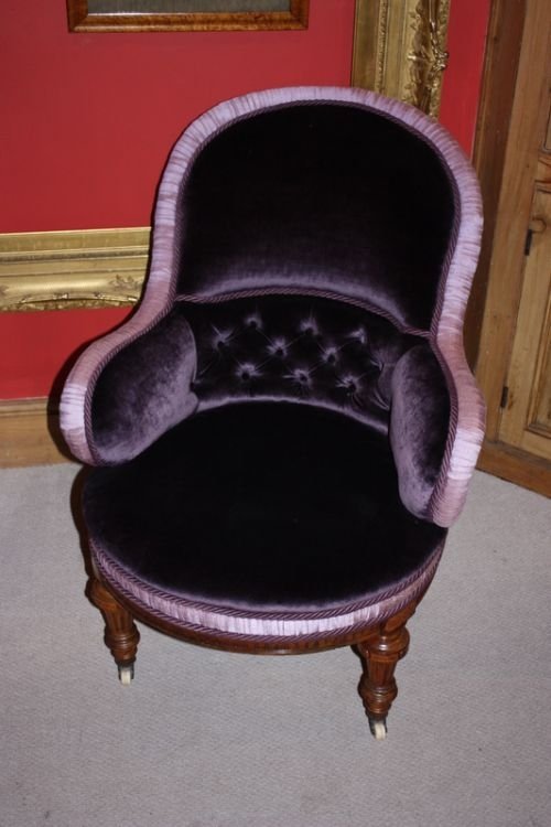 Victorian Walnut Armchair
