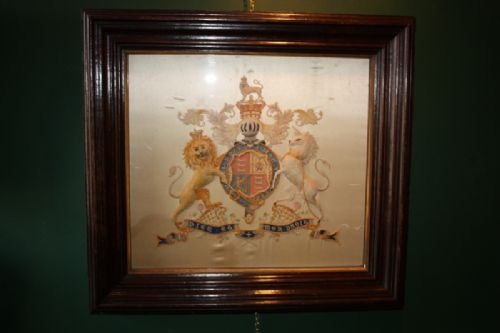 Needlework Coat of Arms of Great Britain