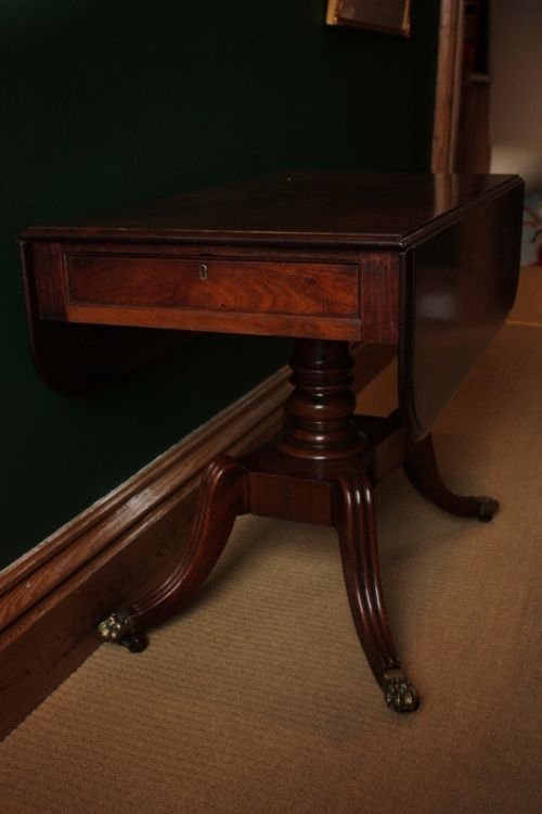 Regency Mahogany Pembroke Table