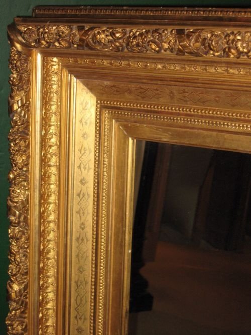 fig 2. Nineteenth century gilt frame mirror