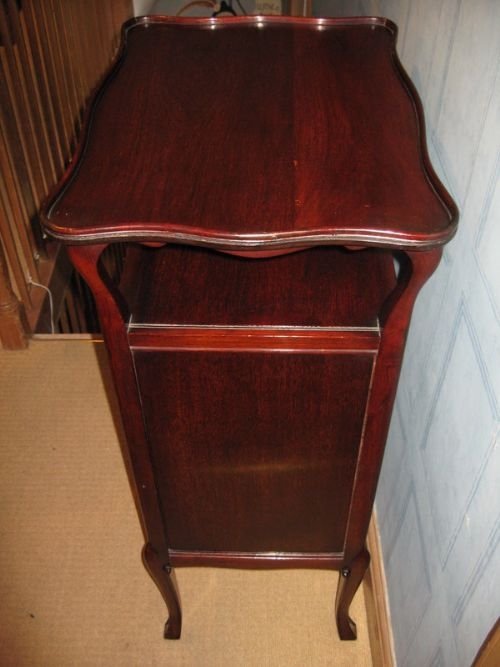 fig 1. Edwardian Art Nouveau Music Cabinet