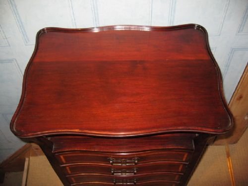 fig 2. Edwardian Art Nouveau Music Cabinet