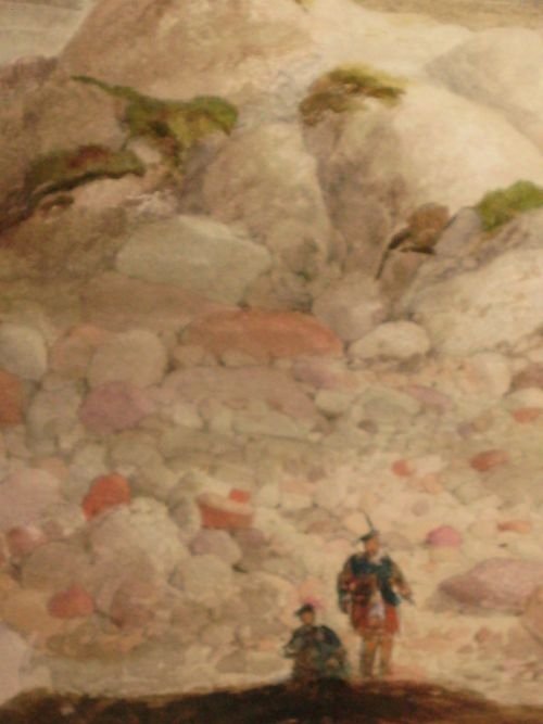 fig 2. Scottish landscape Watercolour by W Reid