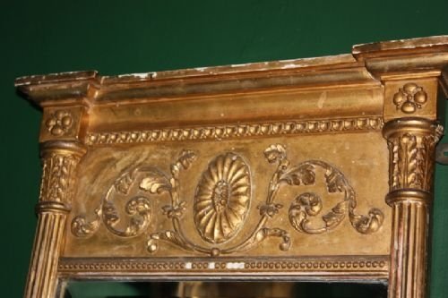 fig 1. Regency Gilt Pier Mirror