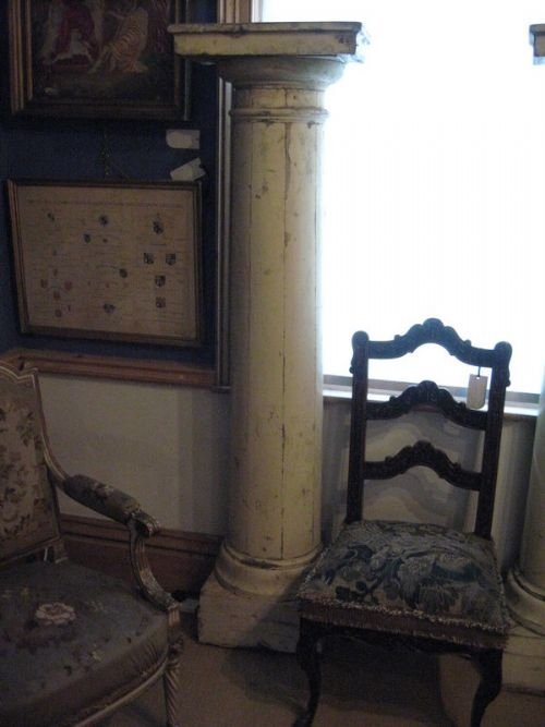 fig 1. Set of four large victorian architectural columns