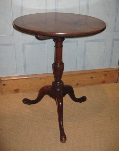 Georgian Mahogany Tripod Table