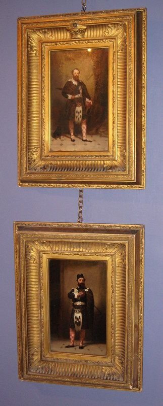 Pair of Oils of Highland Clansmen