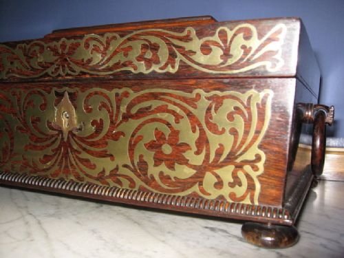 fig 2. Superb Regency Sewing Box