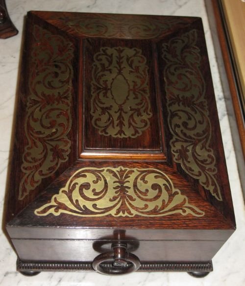fig 4. Superb Regency Sewing Box