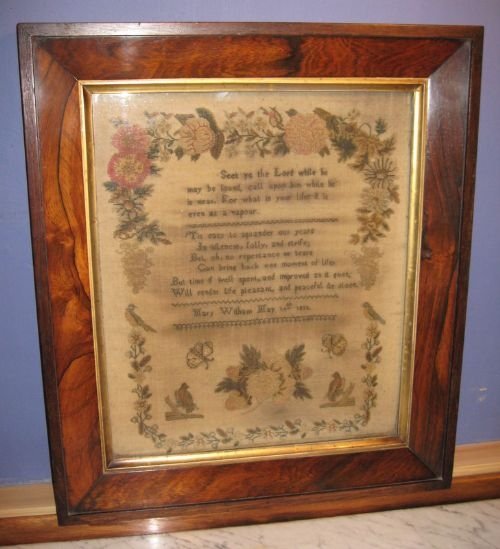William IV Needlework Sampler