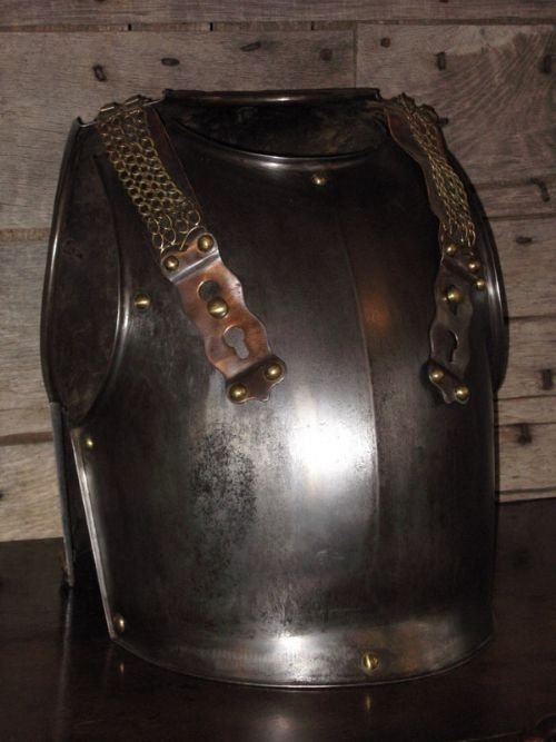 fig 1. French Second Empire Cuirassiers Breast and back plates