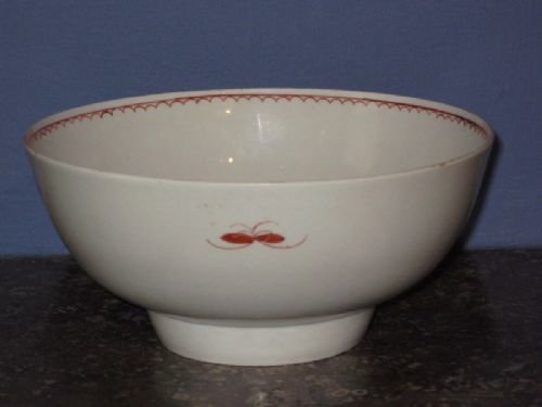 fig 1. Small C18th English Porcelain Bowl