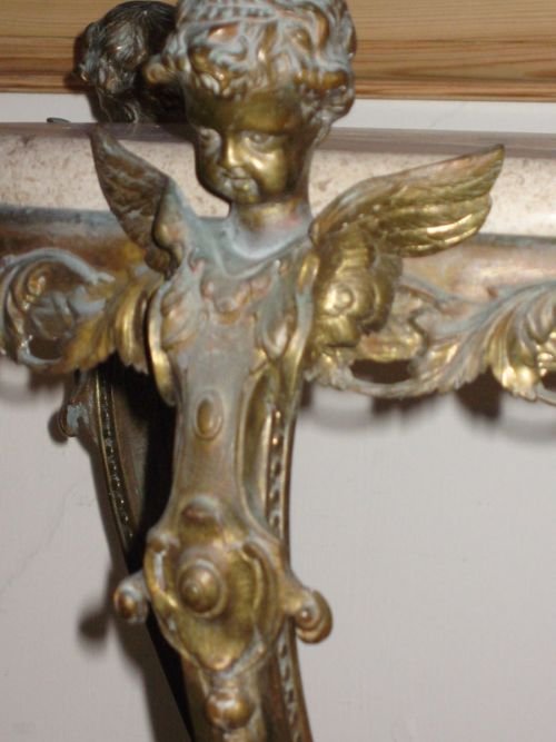 fig 3. Victorian Gilt Brass Table