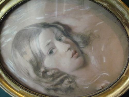 fig 1. Georgian Pastel Portrait