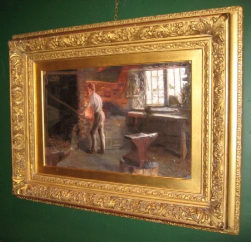 Victorian Oil of the Blacksmith's Forge