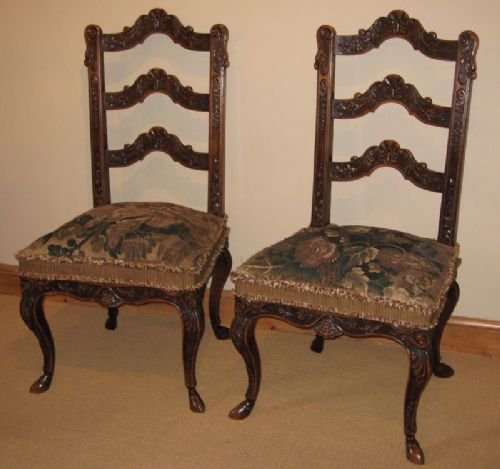 Pair of Continental Side Chairs