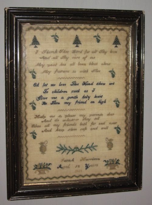 Fine Victorian Sampler