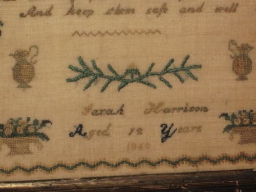fig 2. Fine Victorian Sampler