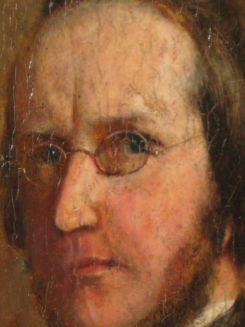 fig 3. Oil on panel Portrait