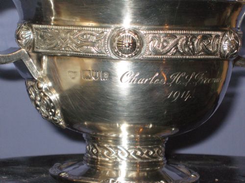 IRISH CELTIC DESIGN SILVER CUP - ADDITIONAL PHOTO 3