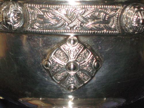 IRISH CELTIC DESIGN SILVER CUP - ADDITIONAL PHOTO 5