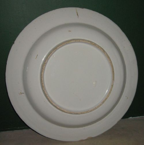 EIGHTEENTH CENTURY ENGLISH DELFT CHARGER - ADDITIONAL PHOTO 4