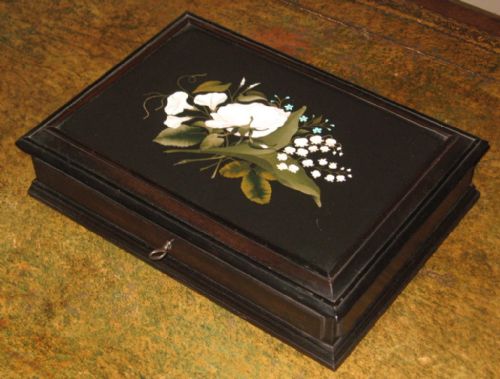 PIETRA DURA JEWELLERY BOX - ADDITIONAL PHOTO 3
