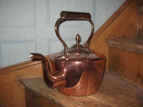 UNUSUAL OVERSIZE COPPER KETTLE - ADDITIONAL PHOTO 1