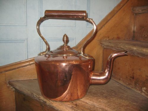 UNUSUAL OVERSIZE COPPER KETTLE - ADDITIONAL PHOTO 2