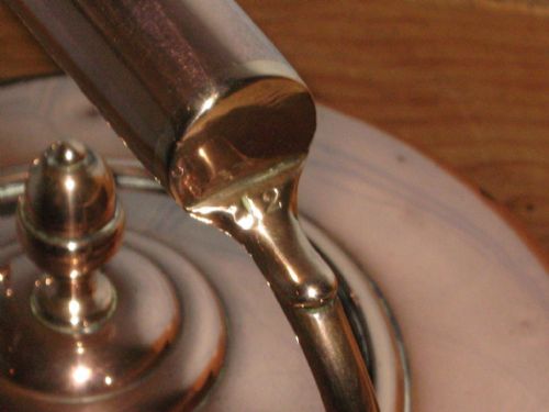UNUSUAL OVERSIZE COPPER KETTLE - ADDITIONAL PHOTO 4