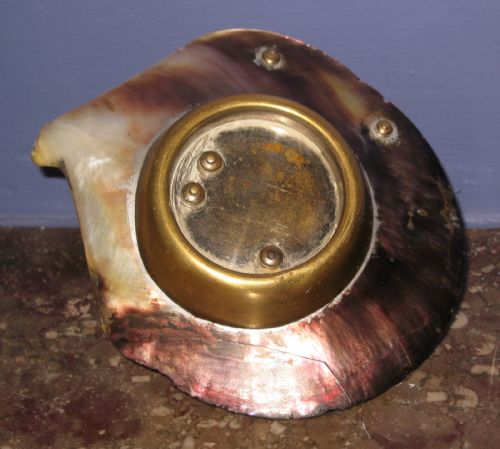 COLD PAINTED BRONZE MOTHER OF PEARL MATCH HOLDER - ADDITIONAL PHOTO 4