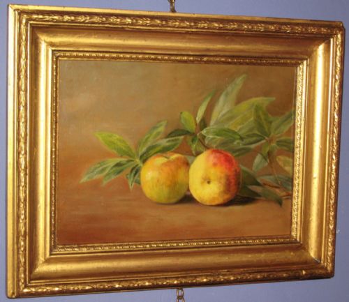 PAIR OF VICTORIAN STILL LIFE OILS - ADDITIONAL PHOTO 4