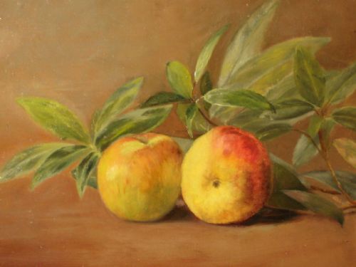 PAIR OF VICTORIAN STILL LIFE OILS - ADDITIONAL PHOTO 5