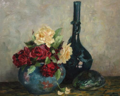 SUPERB VICTORIAN OIL STILL LIFE - ADDITIONAL PHOTO 3