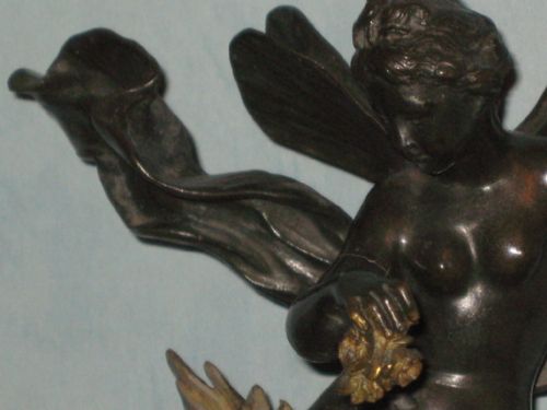 FRENCH BRONZE ENCRIER BY FERVILLESUAN - ADDITIONAL PHOTO 2
